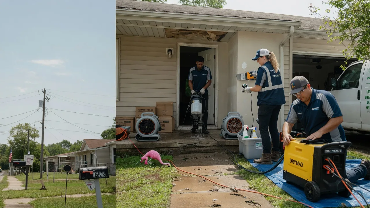 Storm Damage Water Removal in Little Rock, MS near me